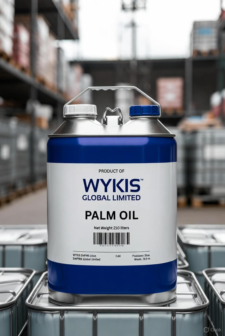 25L Trade Drum Premium Palm Oil for Export – WYKIS Empire Lagos